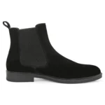 Inner Side of Daniele Suede Chelsea Boot – Elastic Gusset for Easy Fit