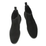 Top View of Daniele Suede Chelsea Boot – Cushioned Insole with Lycra Lining