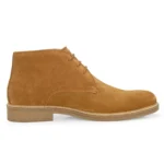 Inner profile of Stefano Camel Suede Chukka Boot with honey TPR sole