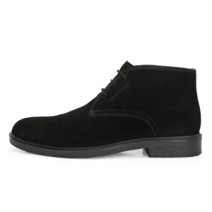 Stefano Black suede chukka boot