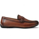 Devogue Paris Tan moccasion refrence image