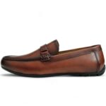 Devogue Paris Tan moccasion refrence image