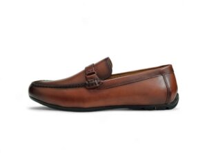 Devogue Paris Tan moccasion refrence image